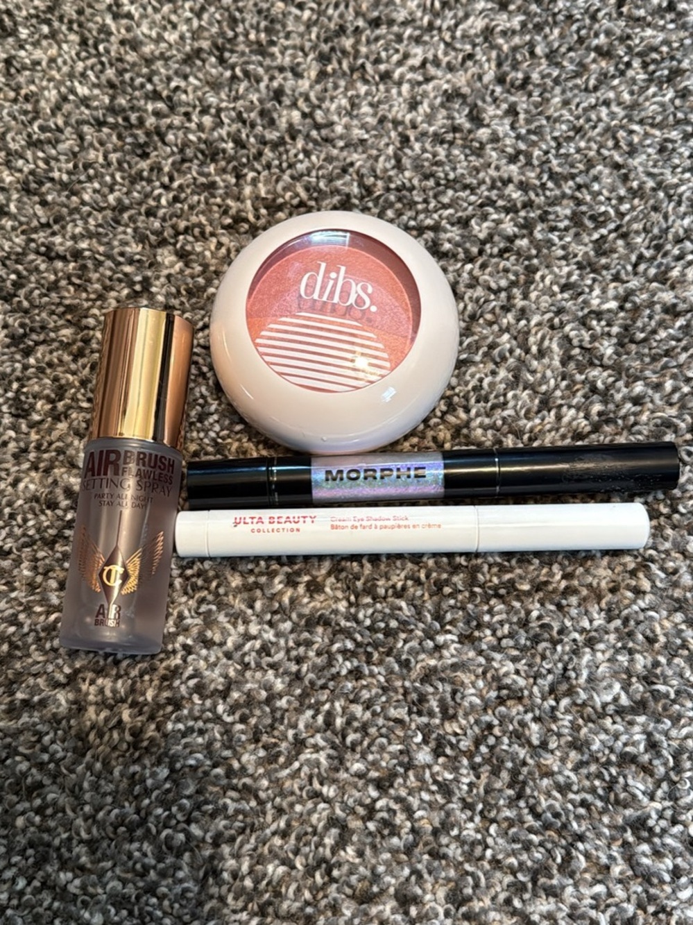 Dibs, Charlotte Tilbury, Morphe makeup lot